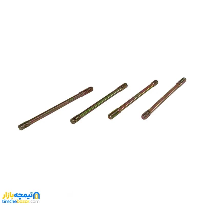 پیچ سیلندر موتور سیکلت هوندا تکنیک سارا 4 عددی فابریک — تصویر ۲