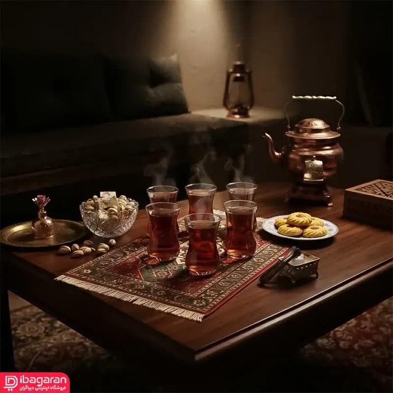 استکان کمر باریک سوفیا 6 عددی