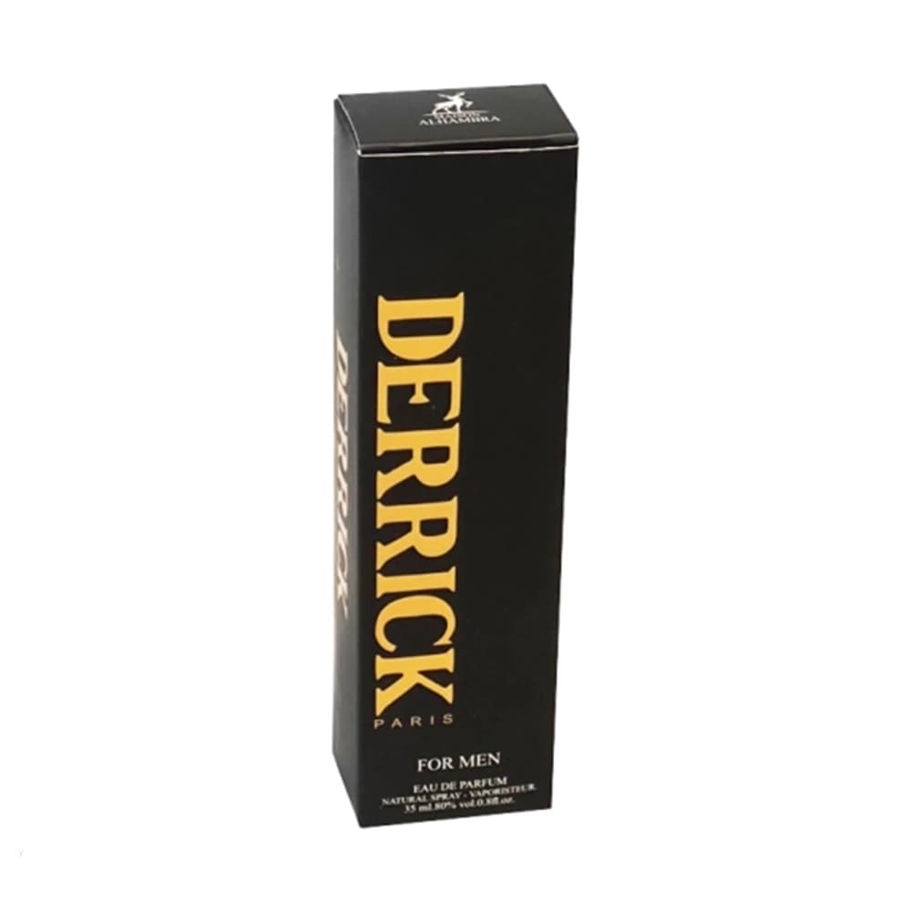 ادکلن مینی ادوپرفیوم مدل Derrick الحمبرا مردانه — تصویر ۲