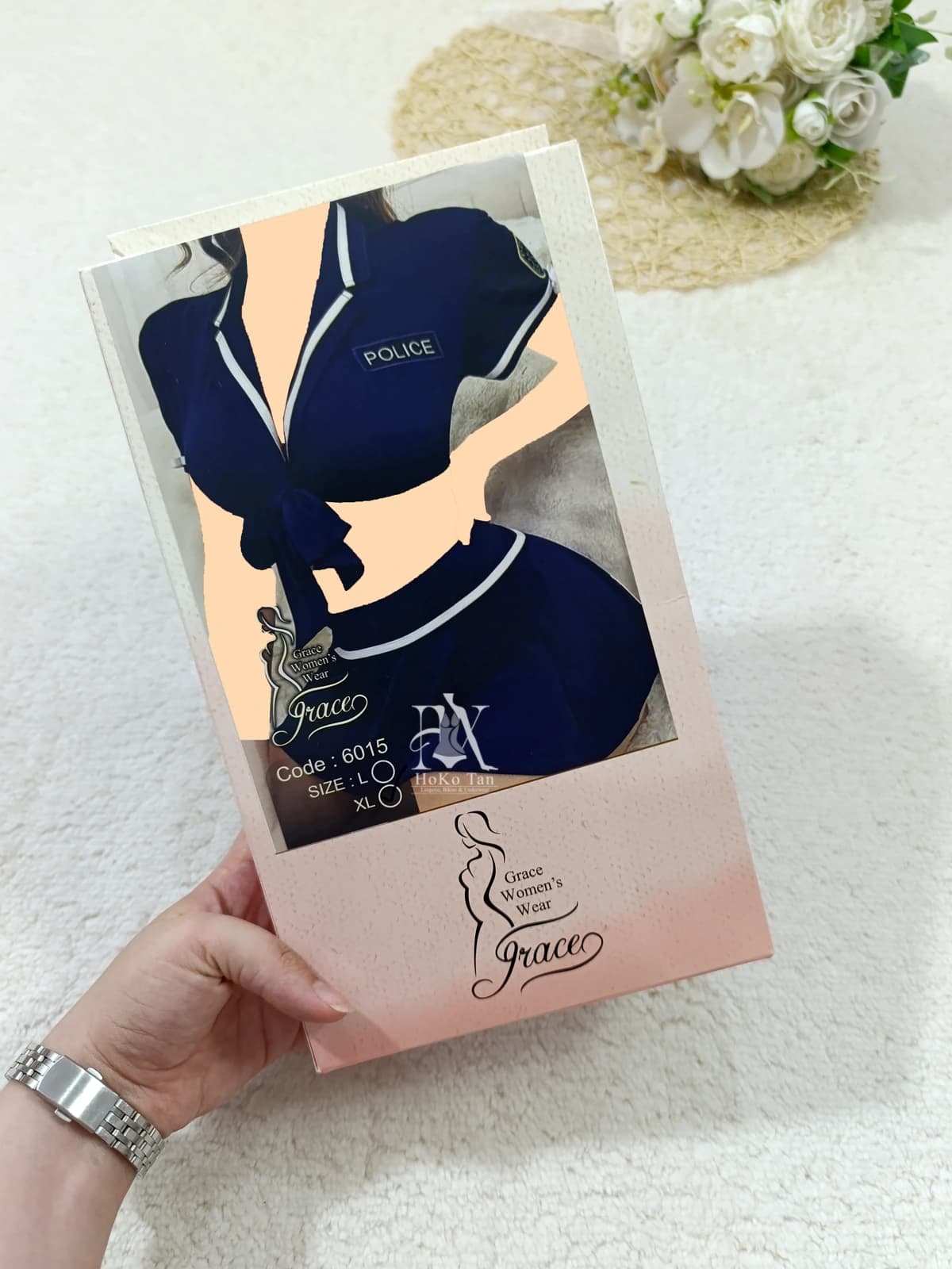 کاستوم پلیس دو تیکه دامنی کد 6015 — تصویر ۲