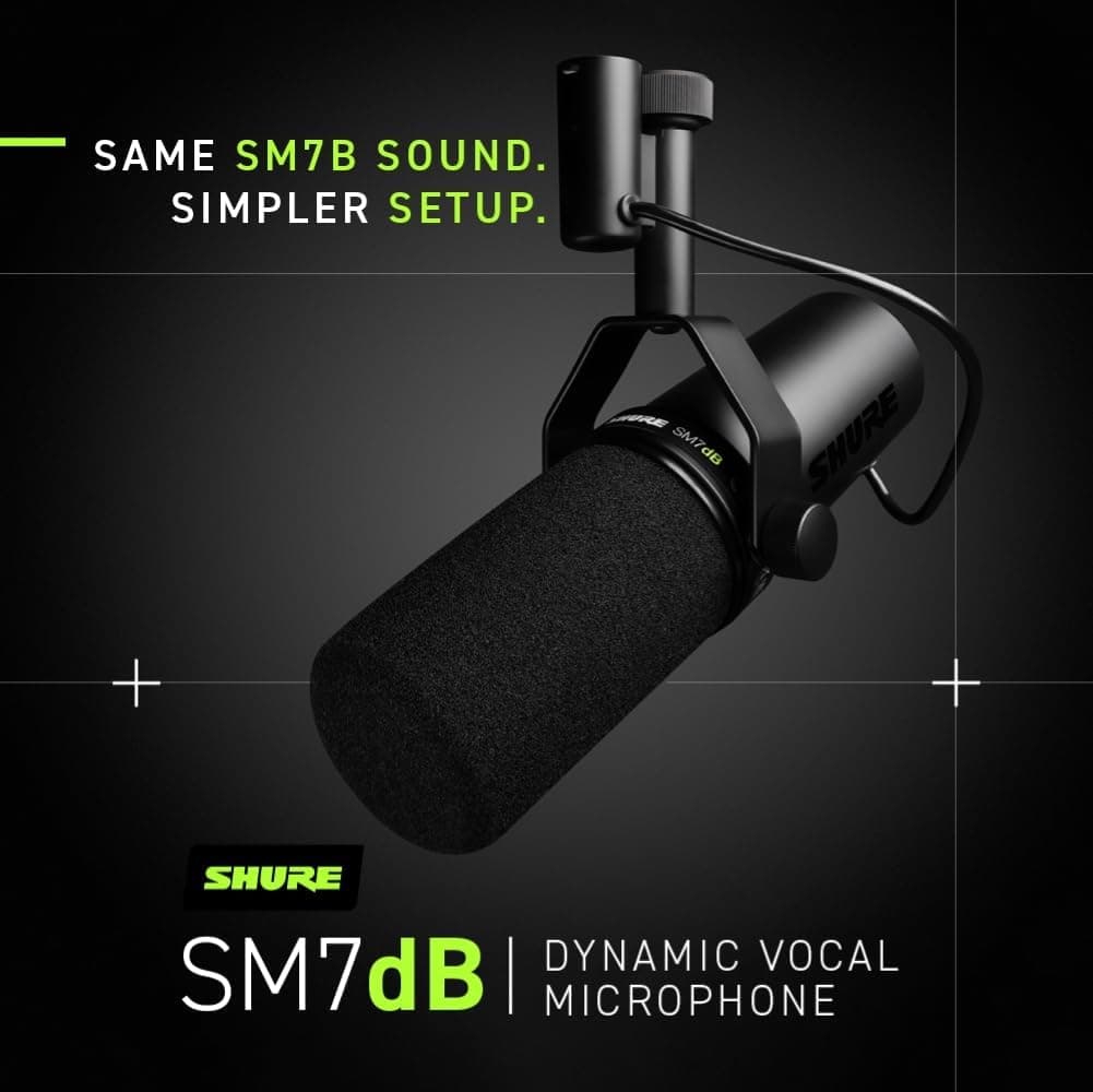 میکروفون شور Shure SM7dB Preamp — تصویر ۳