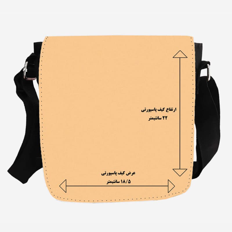 کیف رودوشی مدل شعر کد KD0055 — تصویر ۲