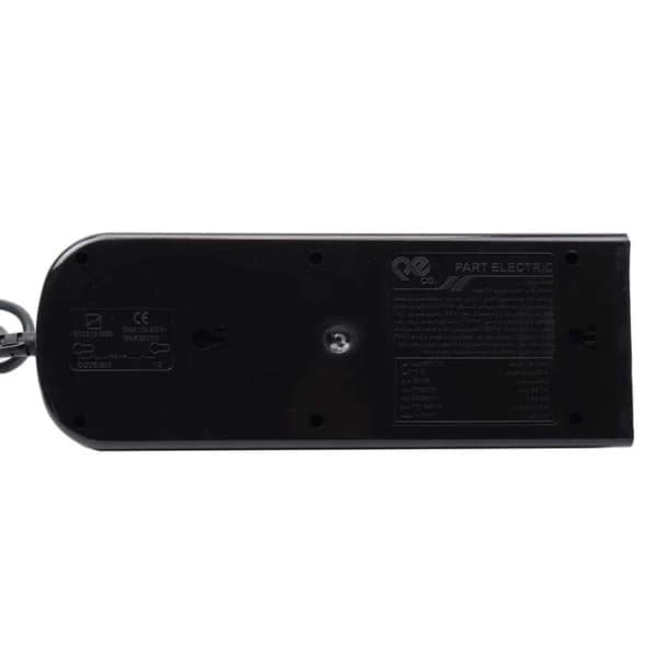 محافظ برق صوتی تصویری 6 خانه ارت دار پارت الکتریک PE8794 با کابل 1٫8 متری — تصویر ۳