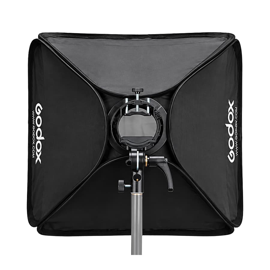 سافت باکس اسپیدلایت گودکس Godox S2 Speedlight Bracket With Softbox 60x60cm — تصویر ۶