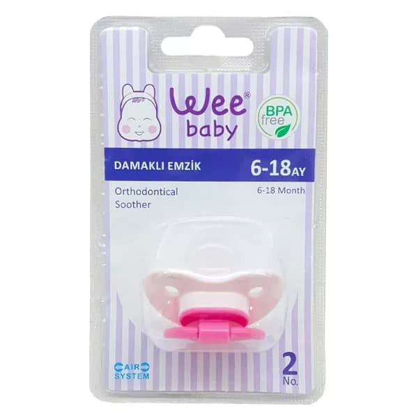 پستانک وي مدل 819 مات ارتودنسي سايز 2 wee baby — تصویر ۴