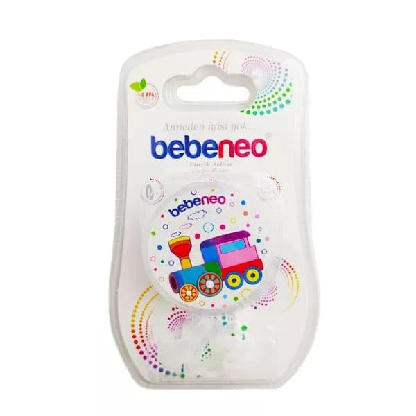 زنجیر پستانک پلاستیکی طرح كارتونی Bebeneo — تصویر ۵