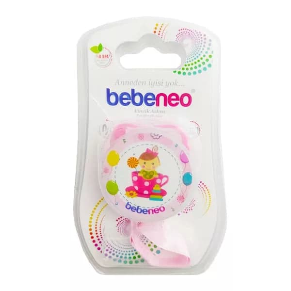 بند پستانک پارچه ای گرد طرحدار Bebeneo — تصویر ۲