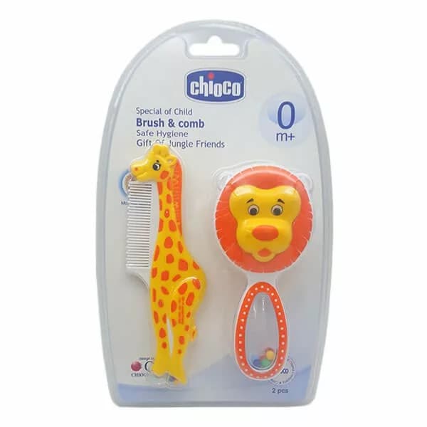شانه برس طرح زرافه شیر Chioco — تصویر ۵