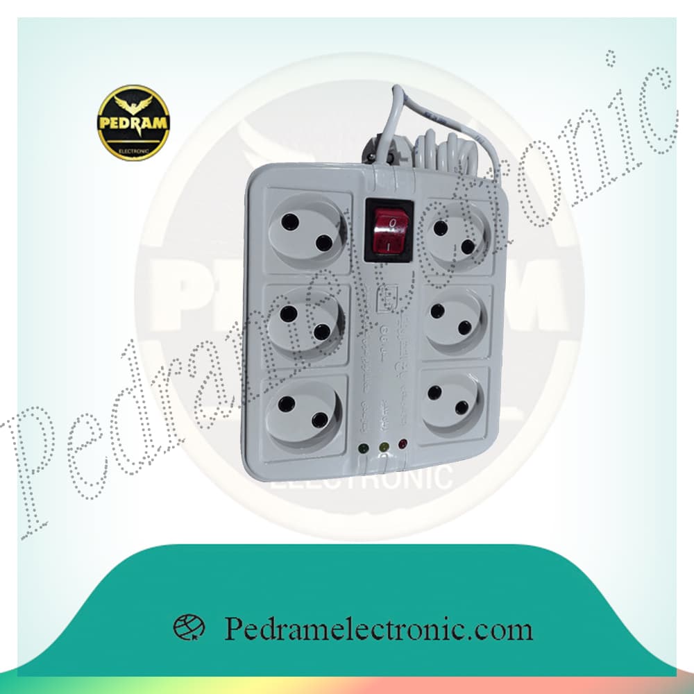 محافظ برق 6خانه باخ 3متری مدل G-6