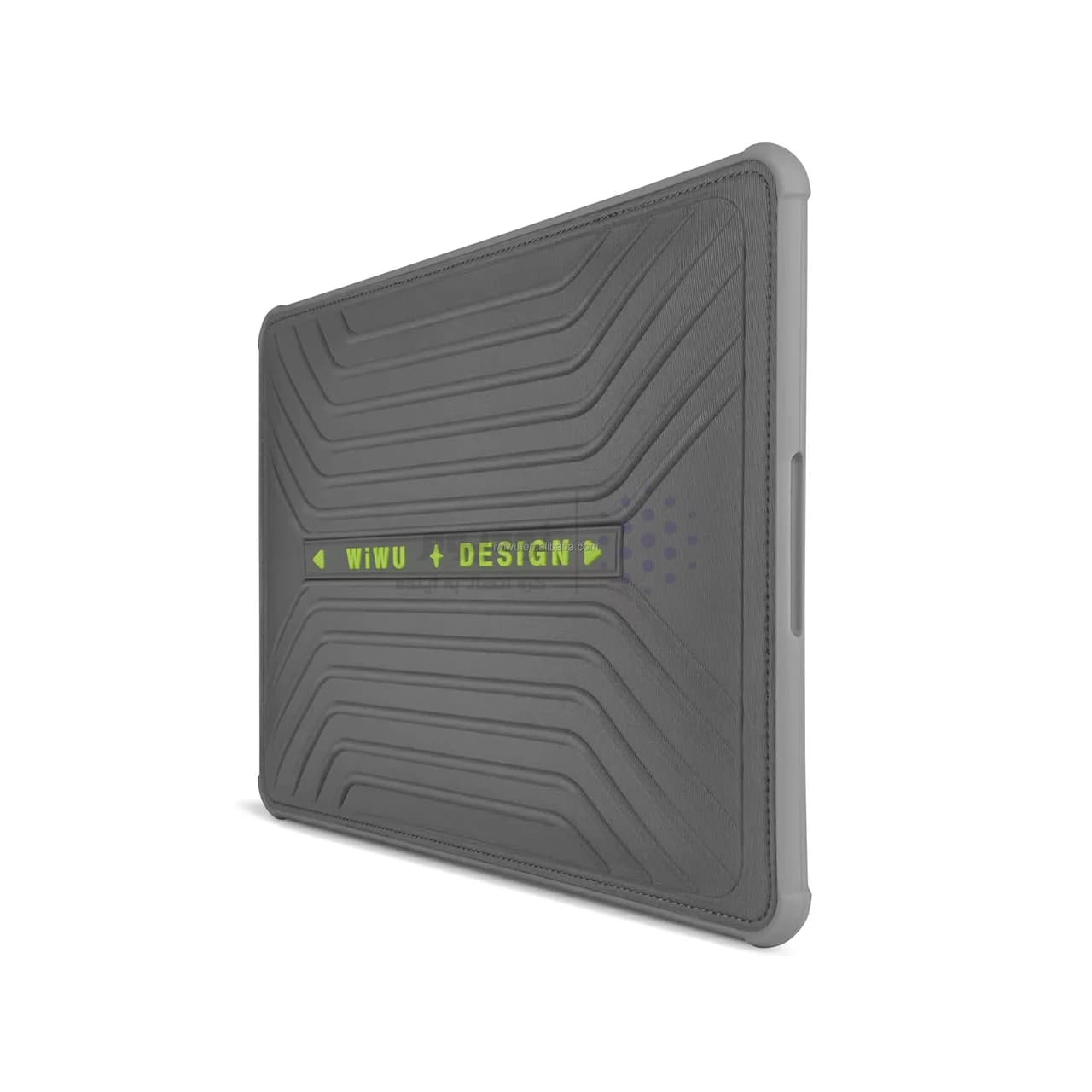 کاور مک بوک 15.3/15.4 اینچی Wiwu مدل Defender Sleeve Pro – خاکستری MN — تصویر ۲