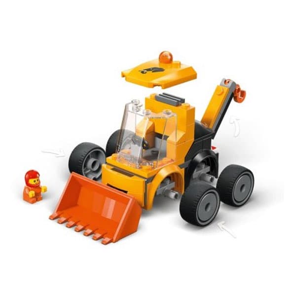 لگو سری سیتی مدل Rides – Construction Loader کد 60483 — تصویر ۳