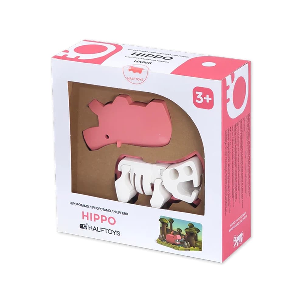 اسب آبی مگنتی HALFTOYS همراه با پس زمینه — تصویر ۵