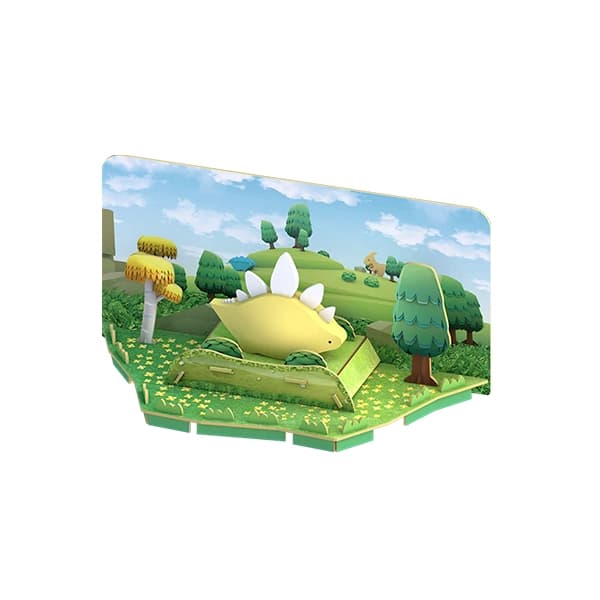 دایناسور استگو مگنتی HALFTOYS همراه با پس زمینه