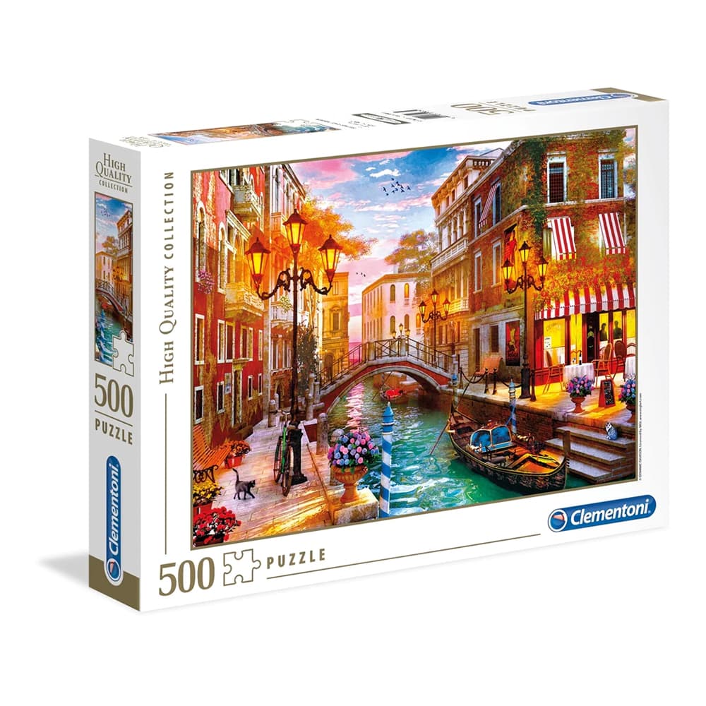 پازل 500 قطعه Clementoni طرح غروب ونیز