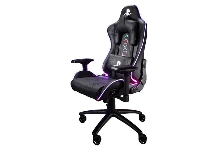 صندلی گیمینگ X Rocker Amarok طرح PlayStation RGB — تصویر ۴