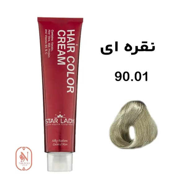 رنگ مو 90/01 STARLADY