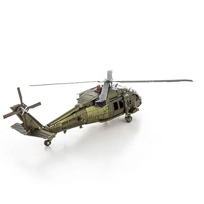 پازل سه بعدی فلزی Black Hawk — تصویر ۴