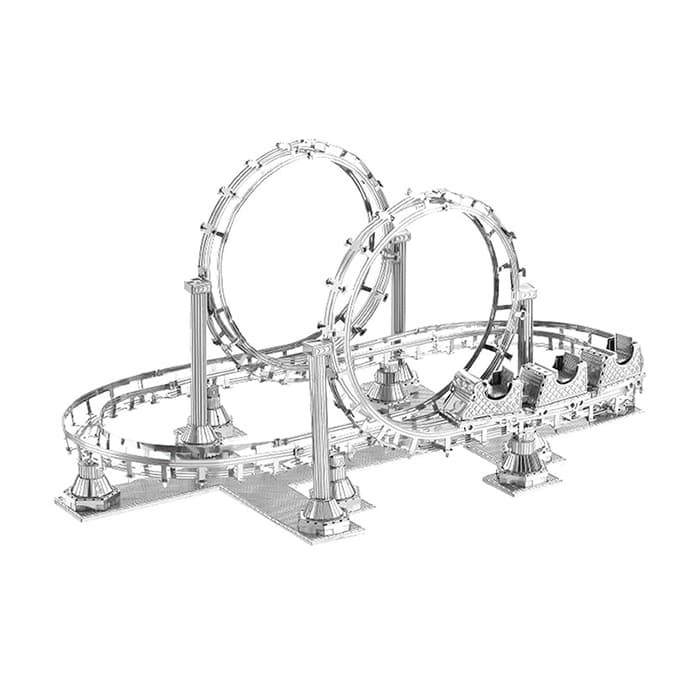 پازل سه بعدی فلزی Roller Coaster