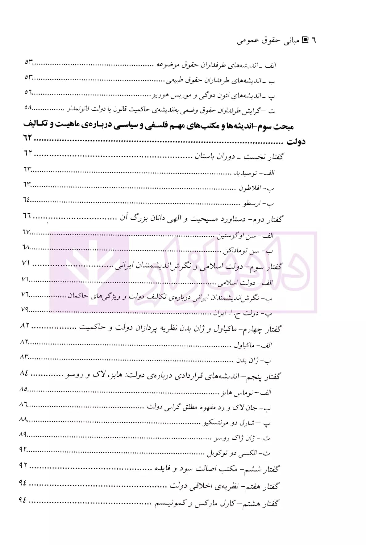 مبانی حقوق عمومی | دکتر عباسی — تصویر ۳