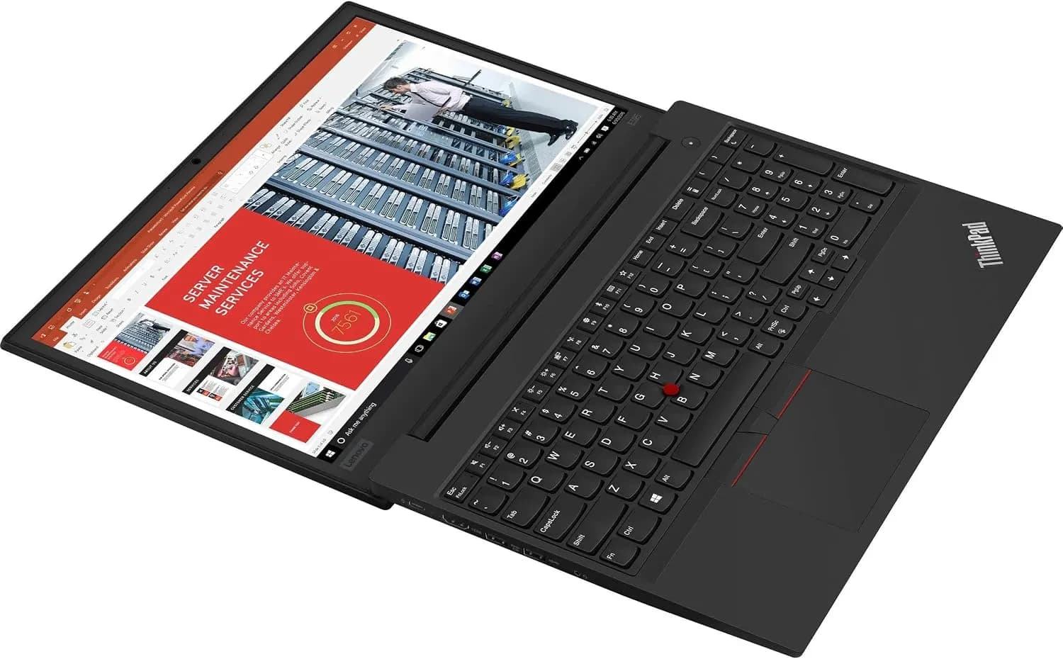 لپ تاپ استوک لنوو Lenovo ThinkPad E595 Ryzen 5 3500U رم 8 گیگابایت حافظه SSD 256 گیگابایت — تصویر ۷