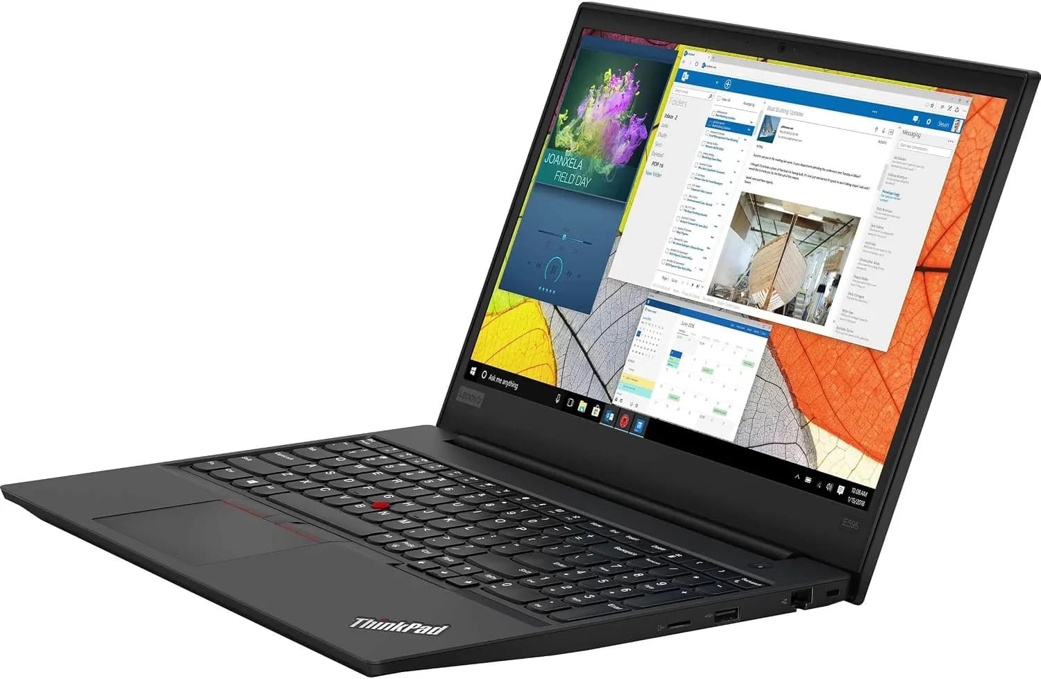 لپ تاپ استوک لنوو Lenovo ThinkPad E595 Ryzen 5 3500U رم 8 گیگابایت حافظه SSD 256 گیگابایت — تصویر ۵