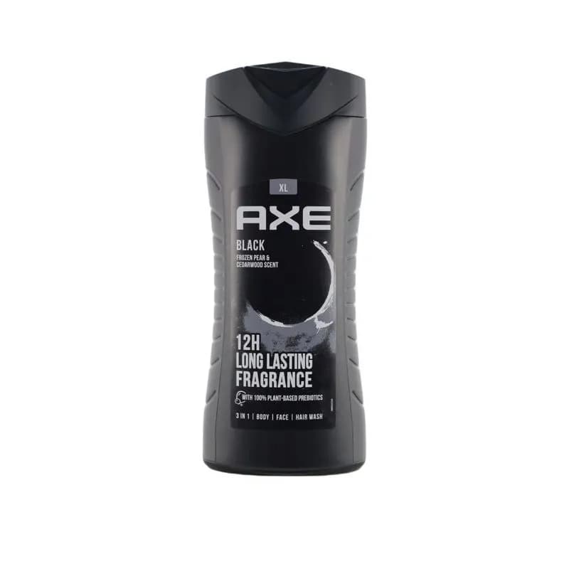 شامپو بدن مردانه اکس با رایحه ترنج، گلابی و چوب سدر 400میل – AXE Black Shower Gel