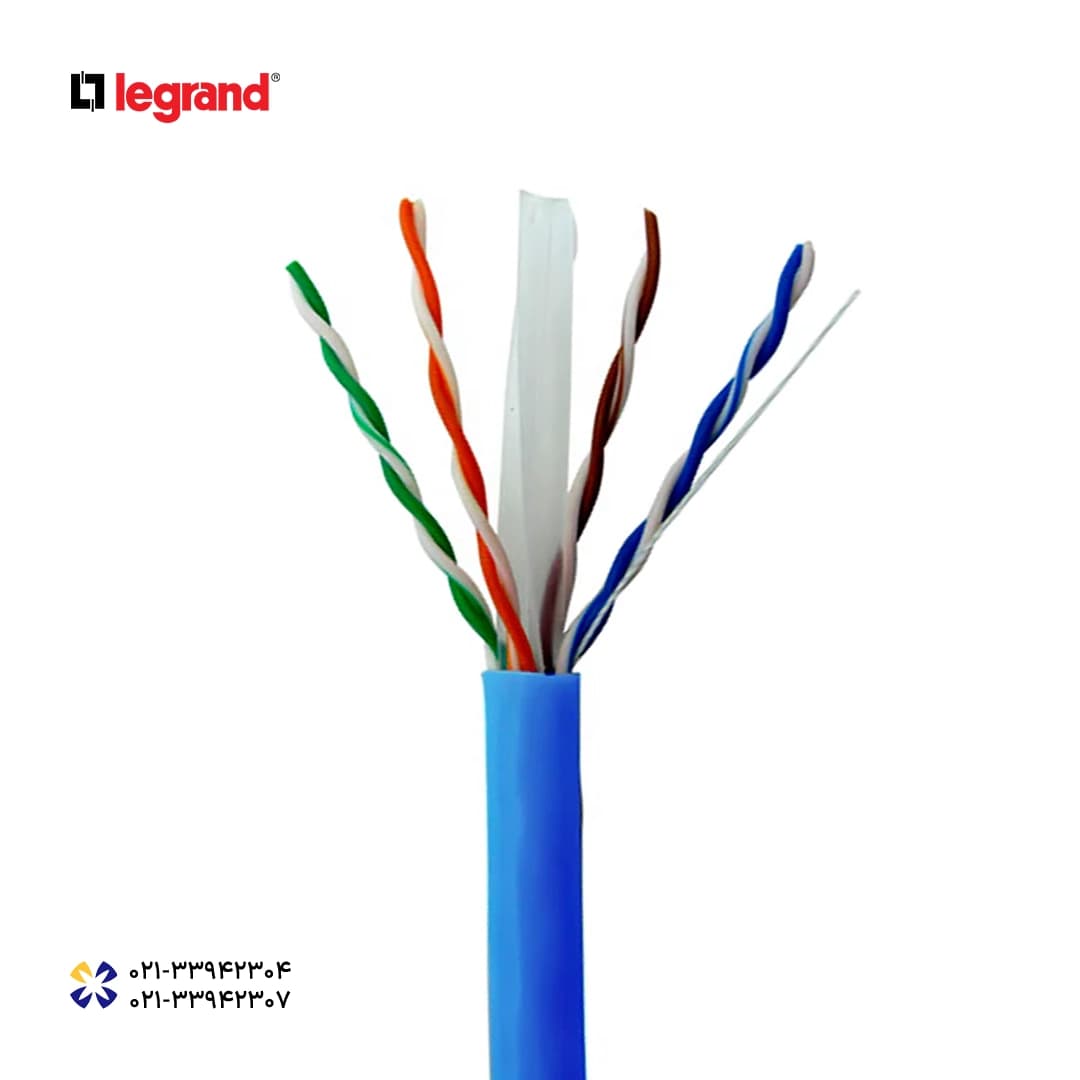 کابل شبکه CAT6 UTP لگراند پرمننت 305 متری