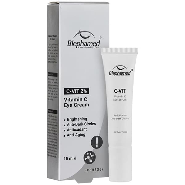 کرم دور چشم ویتامین C بلفامد ۱۵ میلی لیتر | Blephamed C-Vit Eye Cream 15 ml