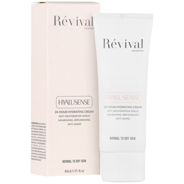 کرم آبرسان پوست نرمال تا خشک رویوال ۴۰ میلی لیتر | Revival Hyalusense Hydrating Cream for Normal to Dry Skin 40ml