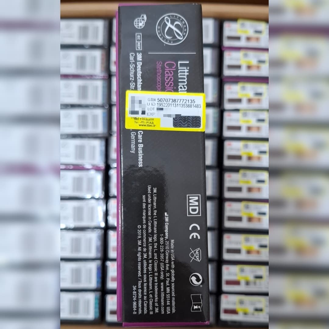 گوشی پزشکی لیتمن مدل Classic III کد 5831 — تصویر ۳