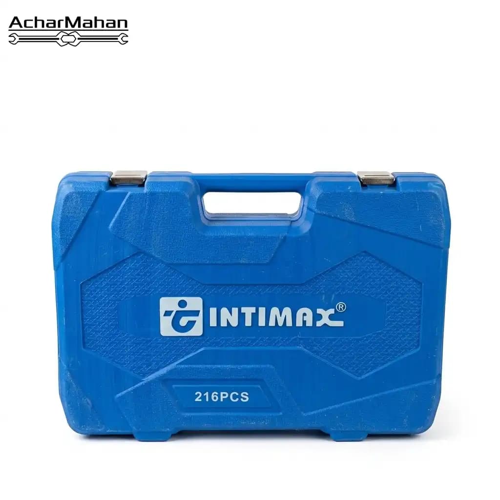 جعبه بکس ٢١٨ عددی حرفهای اینتیمکس مدل profesional socket set — تصویر ۲