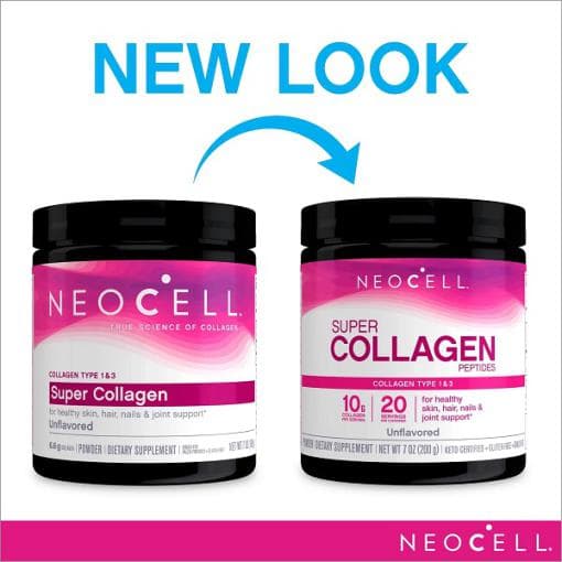 کلاژن پودری نئوسل NeoCell Super Collagen — تصویر ۴