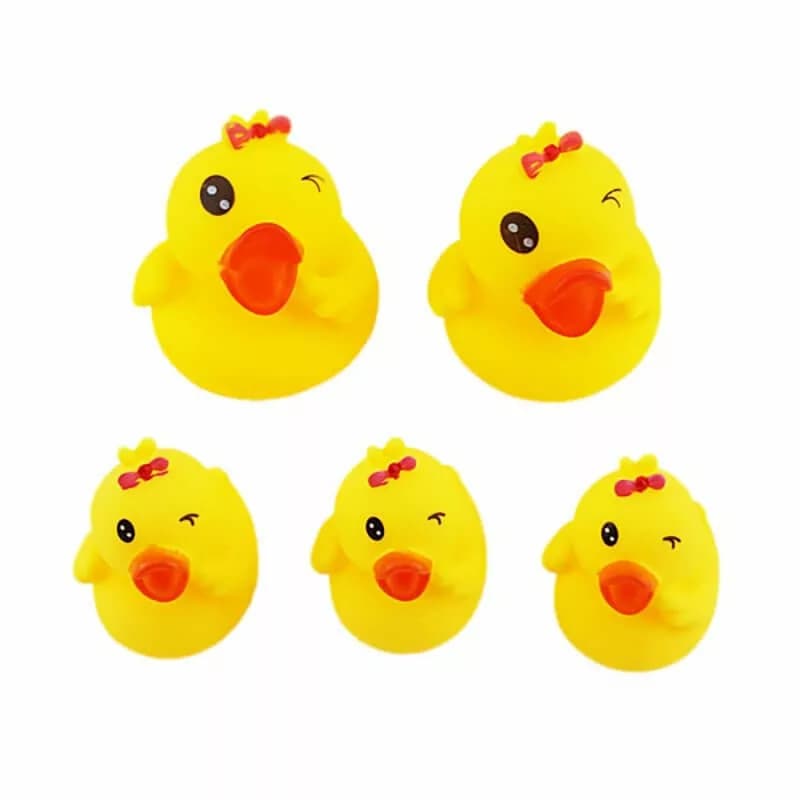 تاتی مرغابی اردک 5عددی پسر دختر