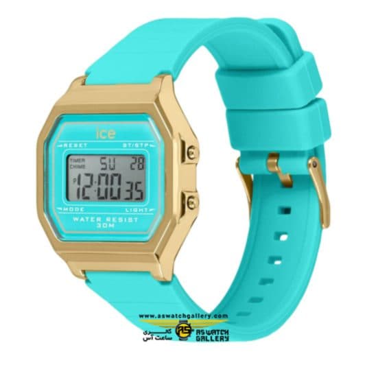 ساعت آیس واچ ICE digit retro-Blue curacao-Small — تصویر ۲