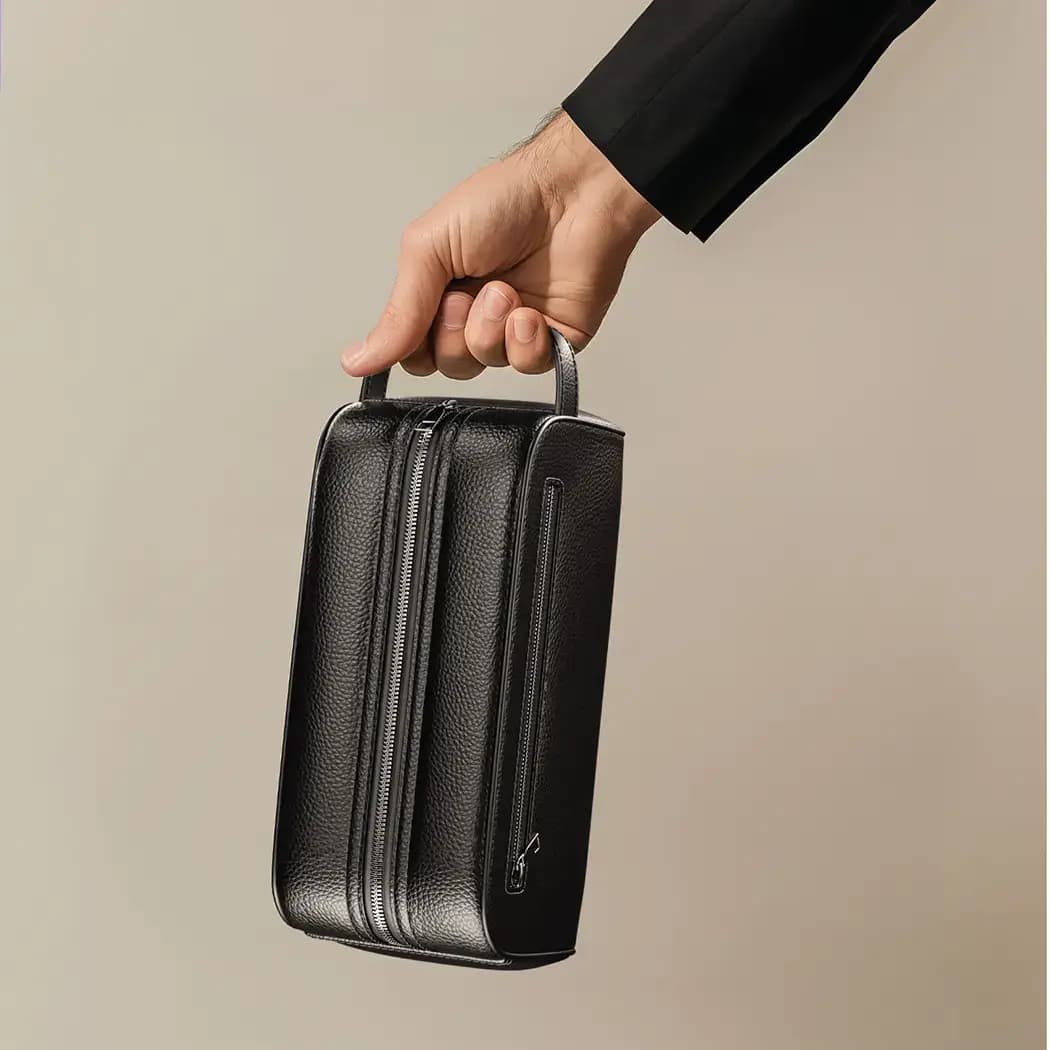 کیف دستی مردانه اکسسوری لکشور گرین لاین Green Lion Lakeshore Clutch Bag new — تصویر ۲