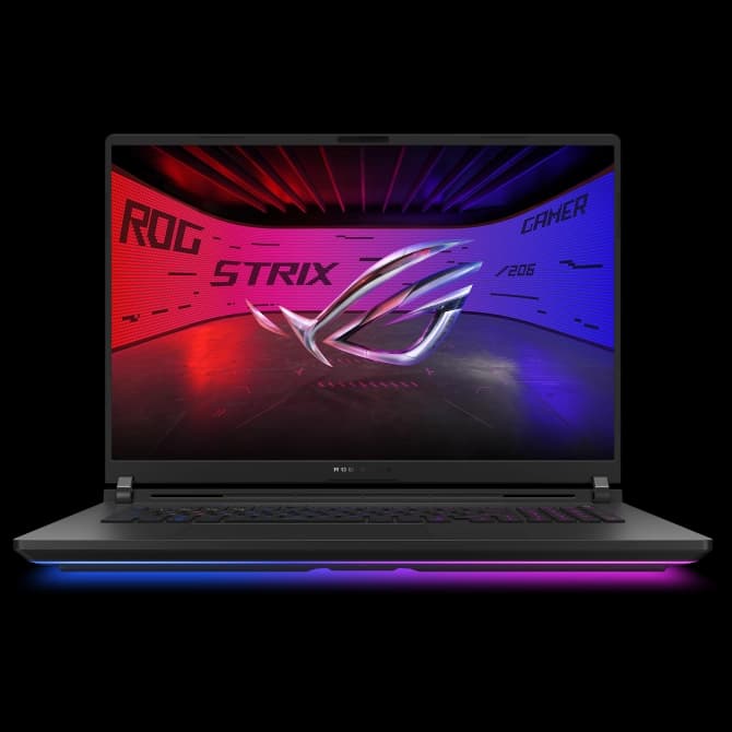لپ تاپ گیمینگ پرچمدار ایسوس Asus ROG Strix SCAR 18 G835LX Ultra 9 275HX 64GB DDR5 2TB SSD RTX 5090 24GB Mini LED — تصویر ۷