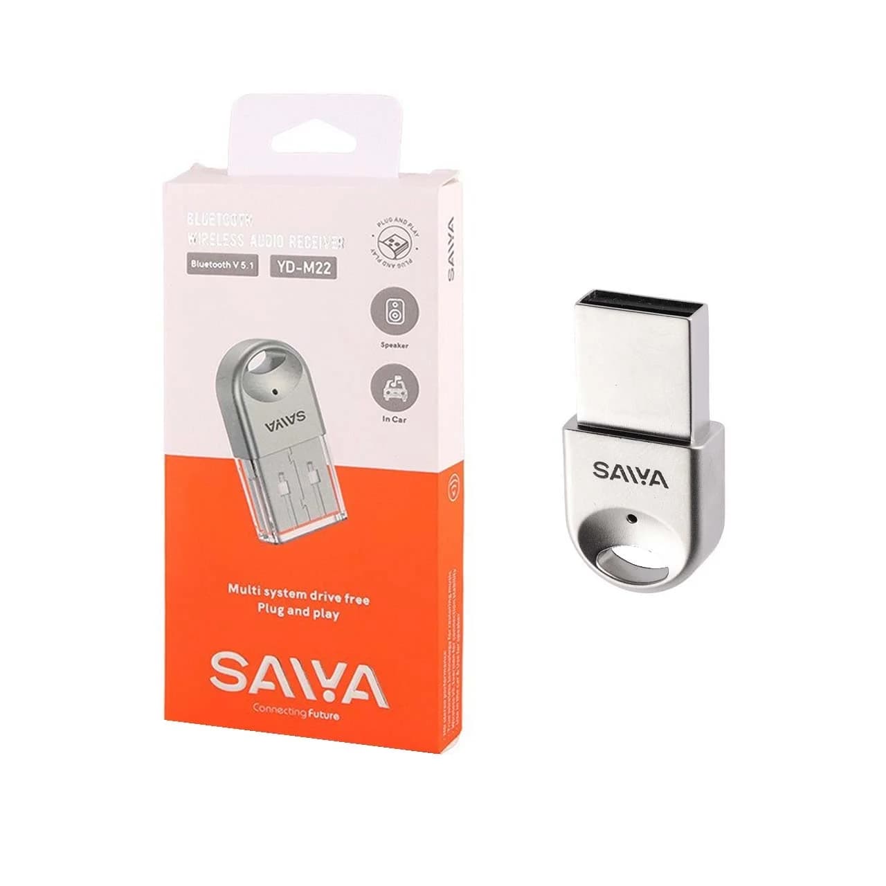 دانگل بلوتوث SAWA مدل YD-M22 – نقره ای