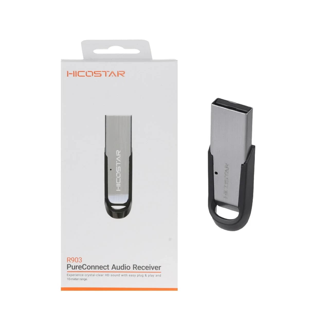 گیرنده بلوتوثی صدا Hicostar مدل R903 – نقره ای