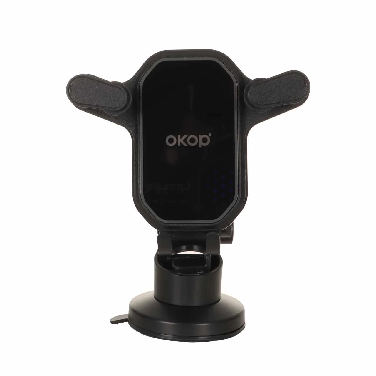 هولدر پایه دار گوشی موبایل Okop مدل KP-907 – مشکی — تصویر ۲