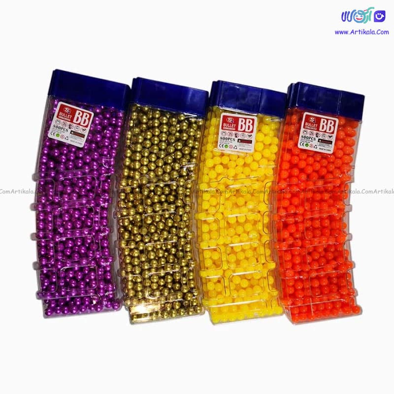 ساچمه پلاستیکی تفنگ 800 عددی طرح خشاب