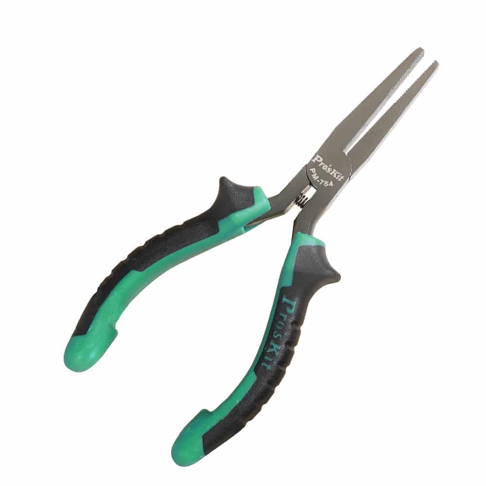 انبر دم باریک سر تخت پروسکیت مدل Proskit PM-754