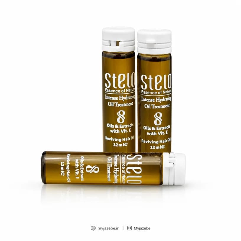 ویال روغن درمانی مو استلو مدل احیا کننده حجم 12 ml