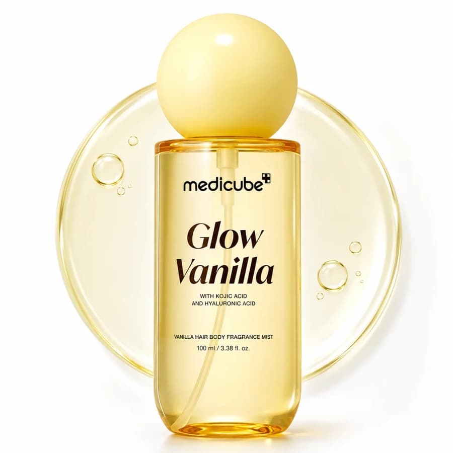 میست عطر مو و بدن Glow Vanilla مدی کیوب
