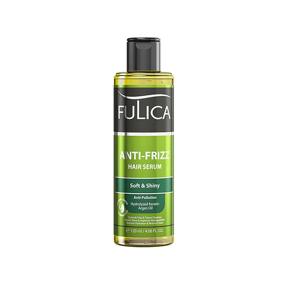 سرم براق کننده مو مناسب موهای وز دار بدون نیاز به آبکشی ANTI-FRIZZ فولیکا 120 میلی لیتر