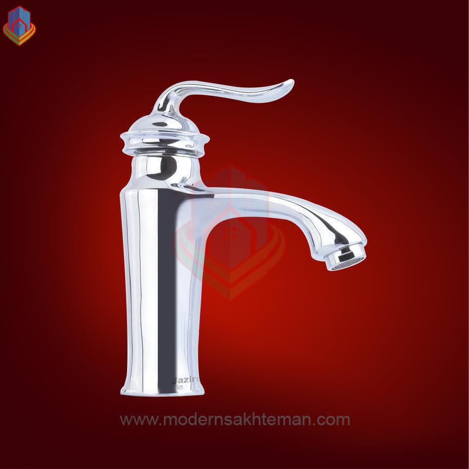 شیر روشویی کروم جزیره مدل شاتل