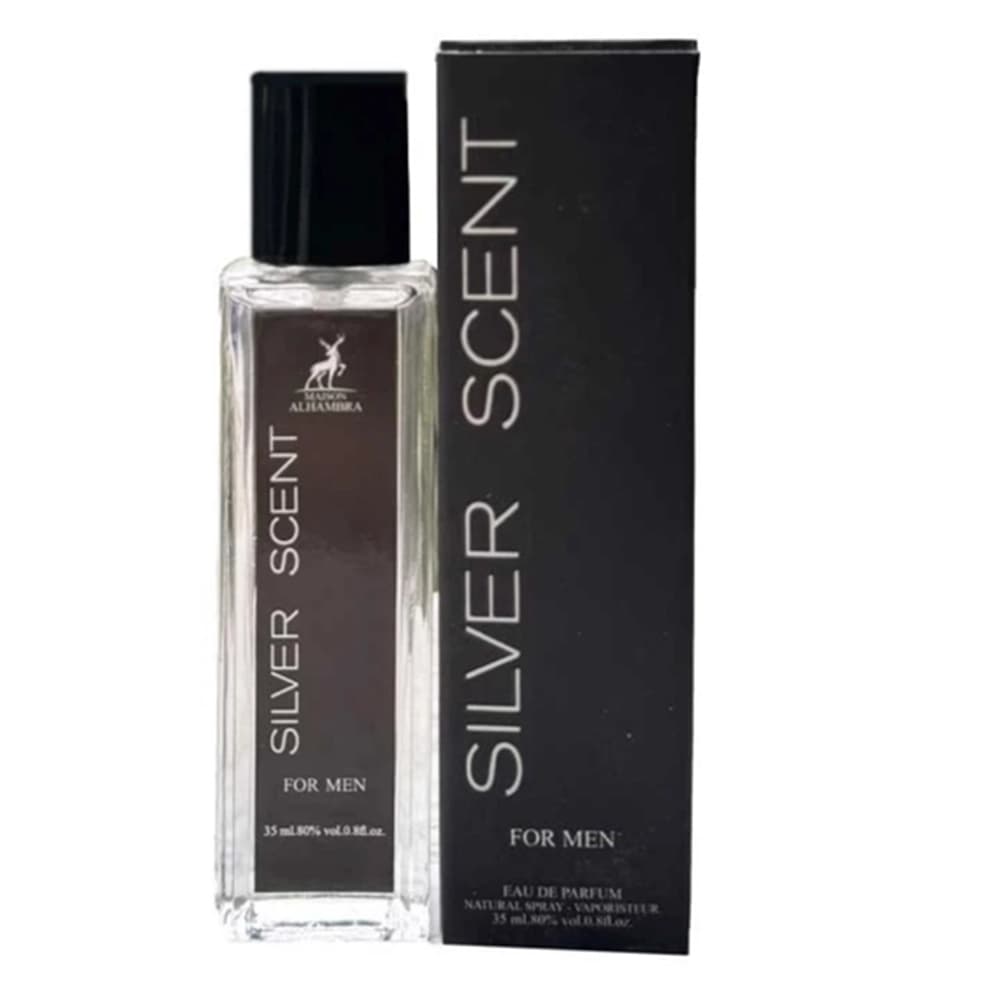 ادکلن مینی ادوپرفیوم مدل Silver Scent الحمبرا مردانه — تصویر ۲