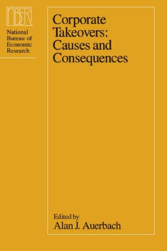 کتاب Corporate Takeovers: Causes and Consequences (National Bureau of Economic Research Project Report) نسخه کامل
