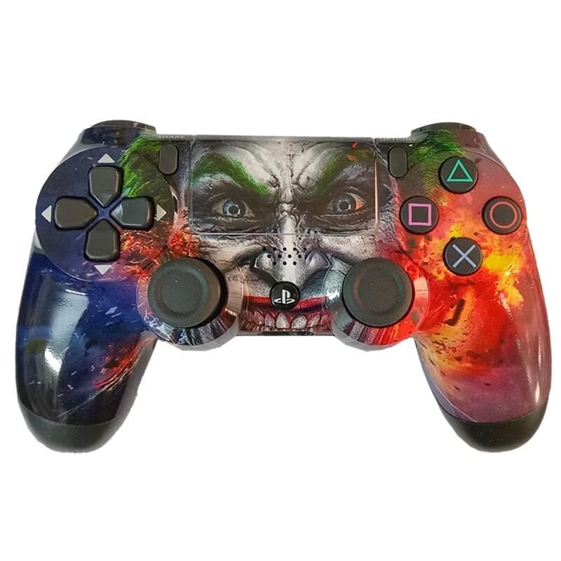 دسته بازی بی سیم SONY PlayStation 4 DualShock 4 High Copy طرح Joker — تصویر ۵