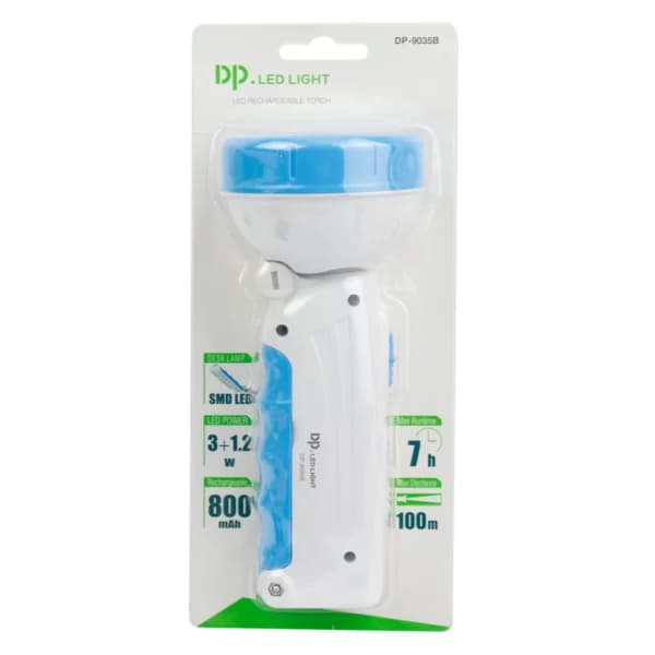 چراغ قوه شارژی DP.LED Light DP-9035B — تصویر ۲