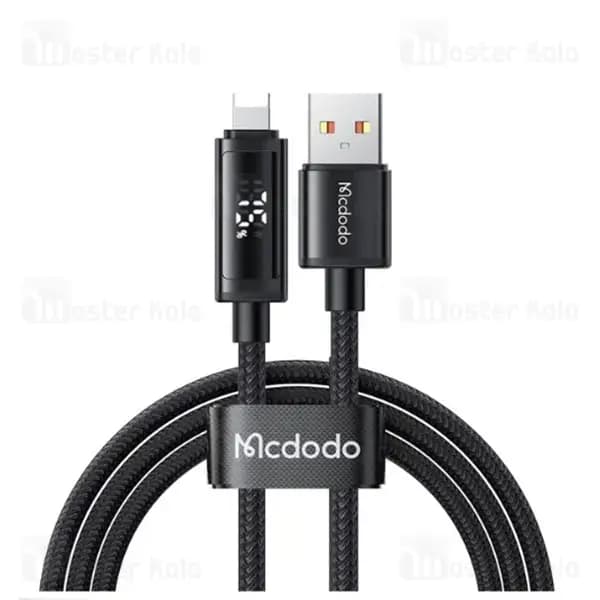 کابل لایتنینگ طول 1.2 متر شدت جریان 3 آمپر با نمایشگر مک دودو Mcdodo CA-7970